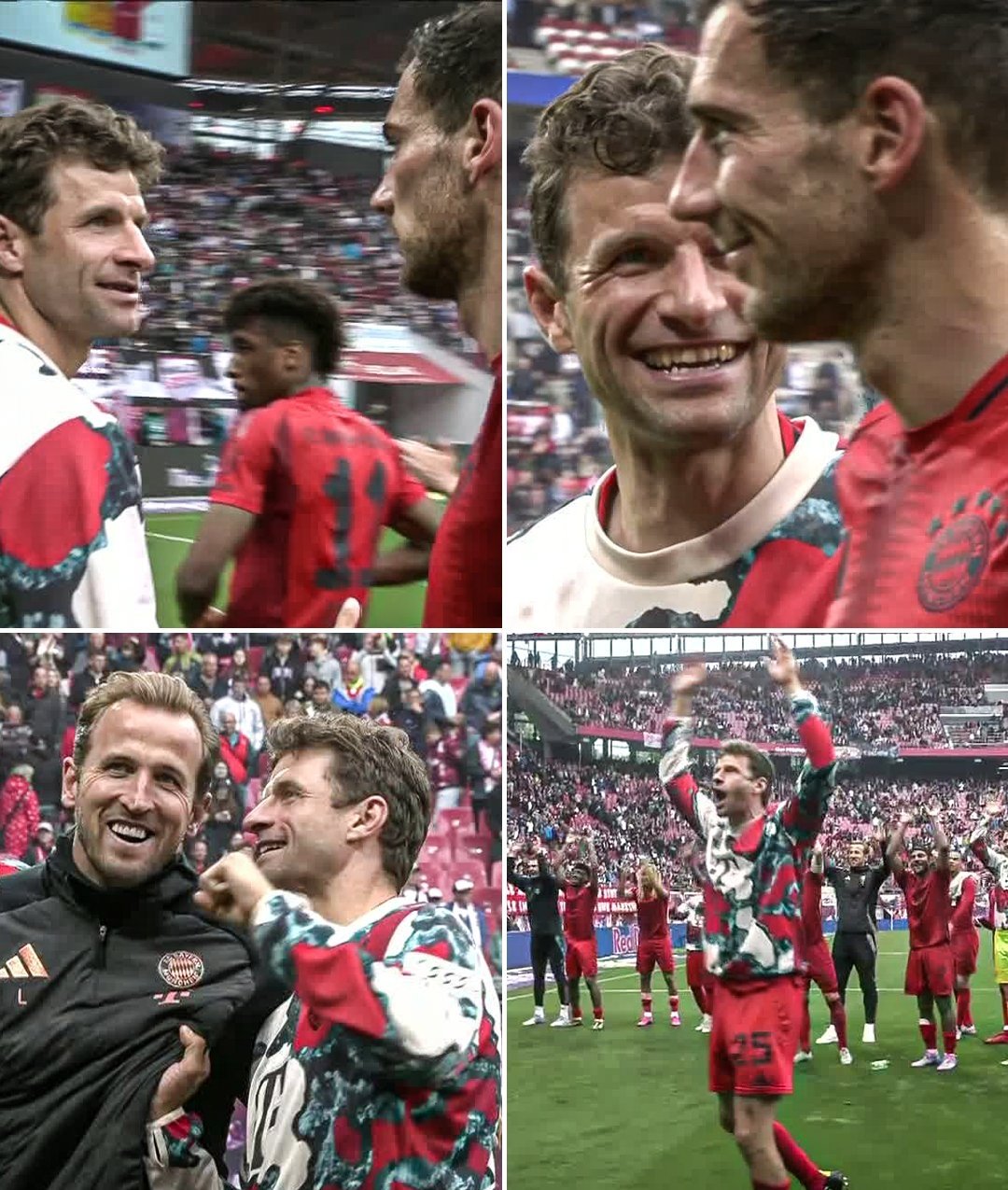 关于拜仁主场大捷，球员赛后激动庆祝胜利，可是你们标题基本介绍.的信息